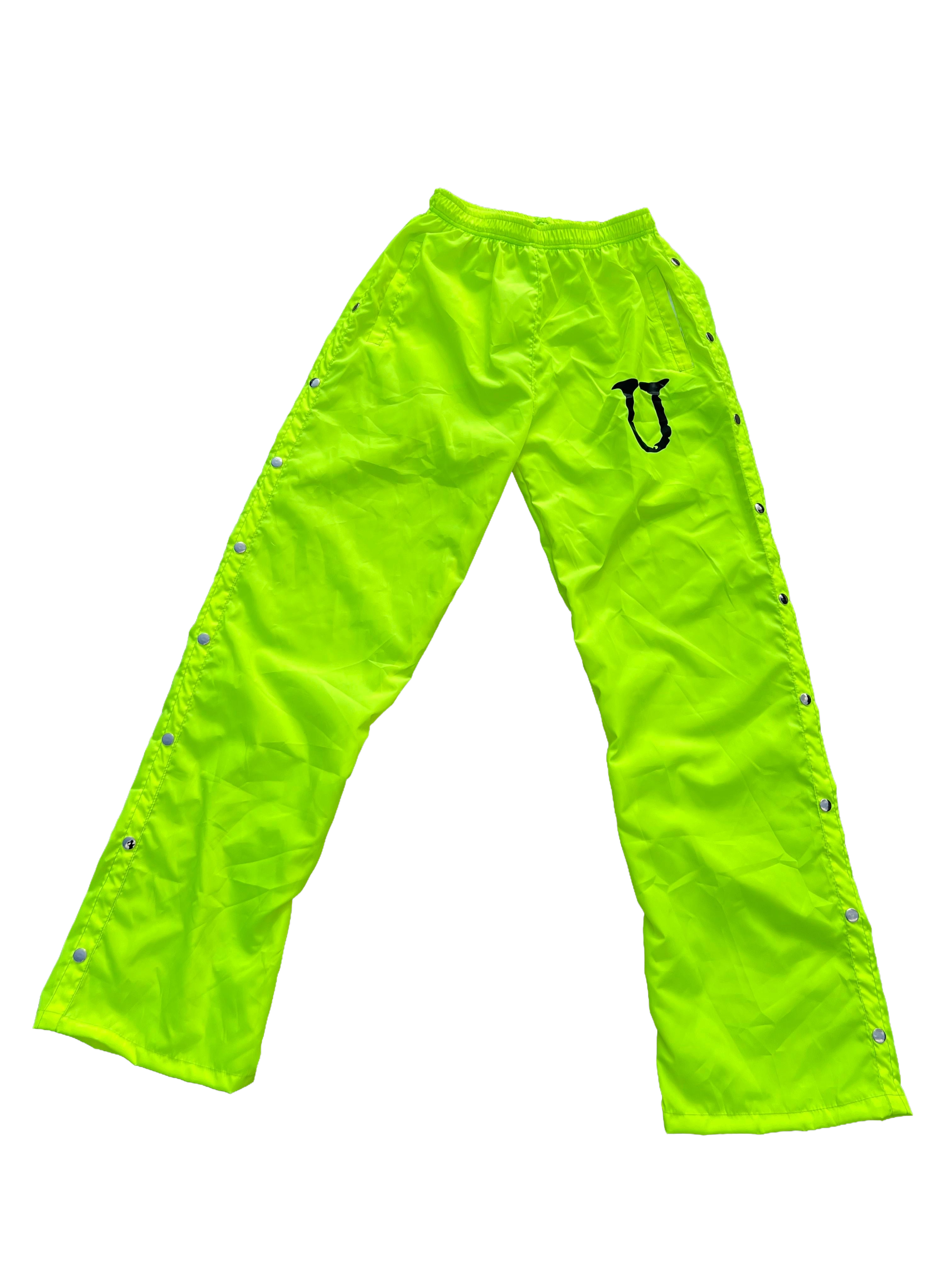 Daily Nylon Pants (Neon Green)