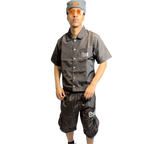 Takoff Nylon Convert(Pants/Shorts) (Black)