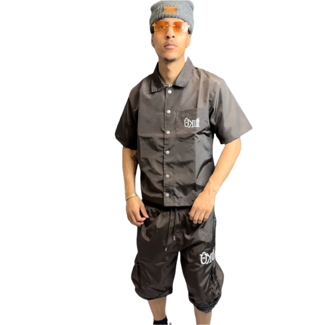 Takoff Nylon Convert(Pants/Shorts) (Black)