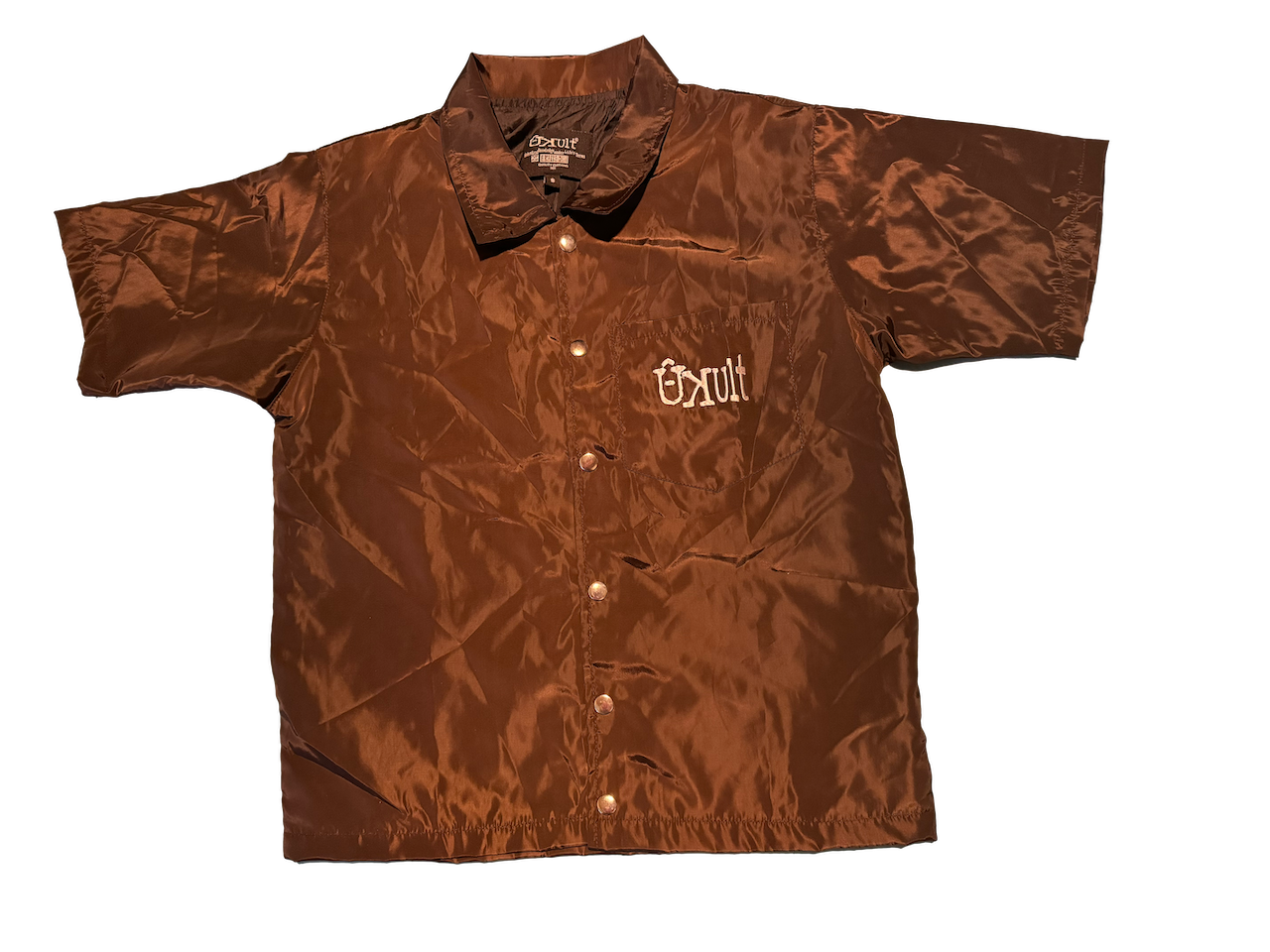 TakOff Nylon Shirt (Dark Brown)